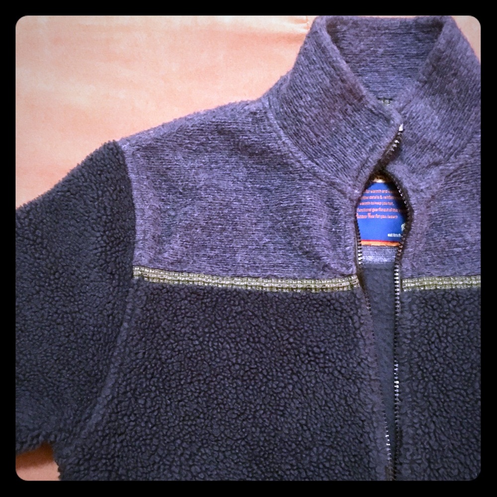 Horny Toad brand fleece zip up thick so S-M